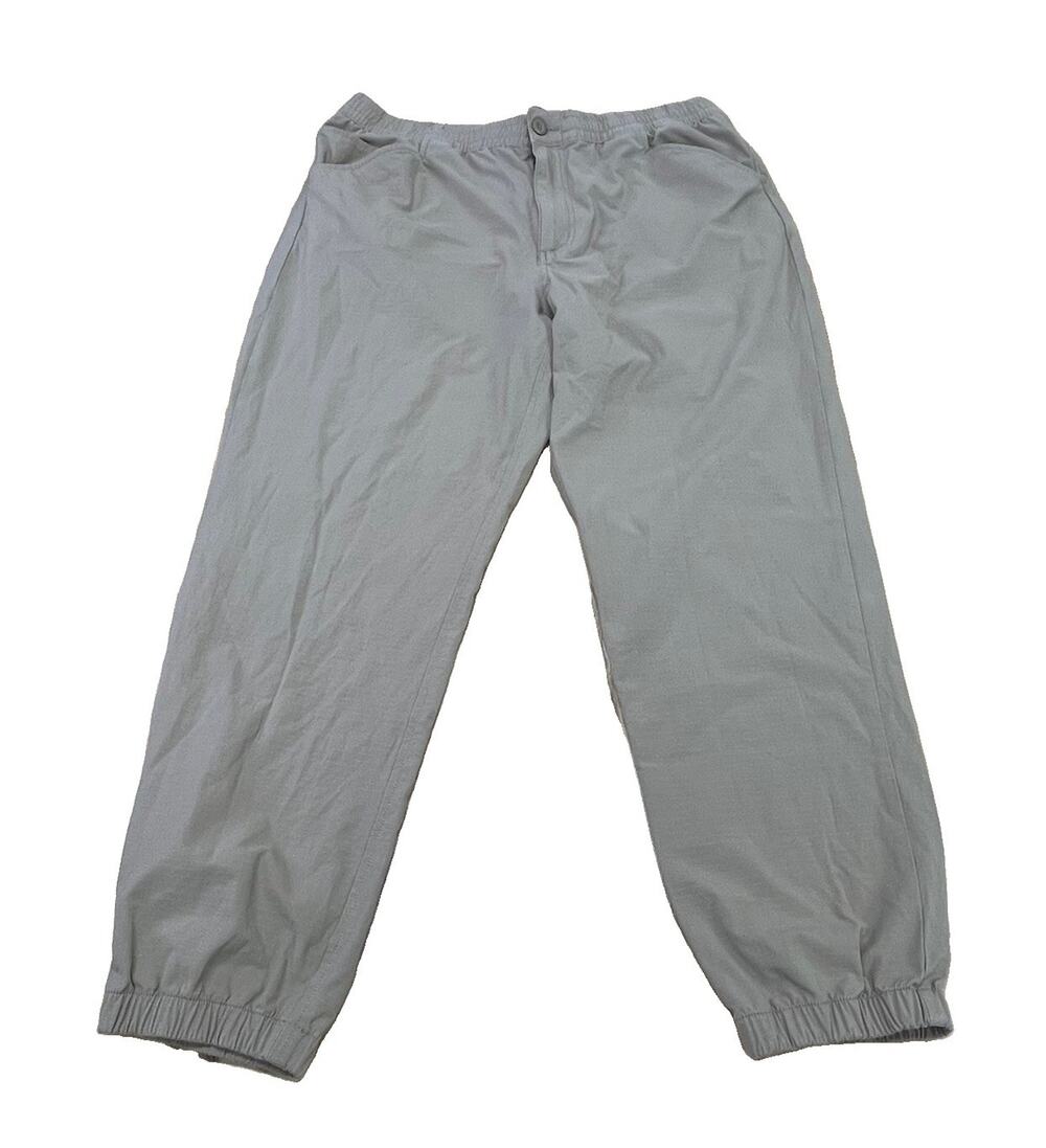 Patagonia Traveler Jogger Pants Men’s Large Khaki Organic Cotton Ripstop Hiking